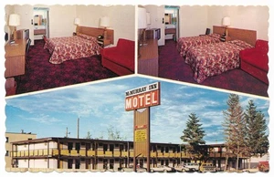McMurray Inn Motel Fort McMurray Alberta AB 9906 Saunderson Ave Postcard 1970s - Bild 1 von 2