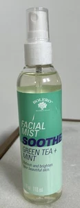 BOLERO SOOTHE Facial Mist GREEN TEA + MINT Refresh & Brighten 4 oz. - Picture 1 of 3