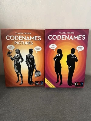Czech Games Codenames Board Game & Code Names Pictures -2 Game Set -Full Sets!! - Image 1 of 2