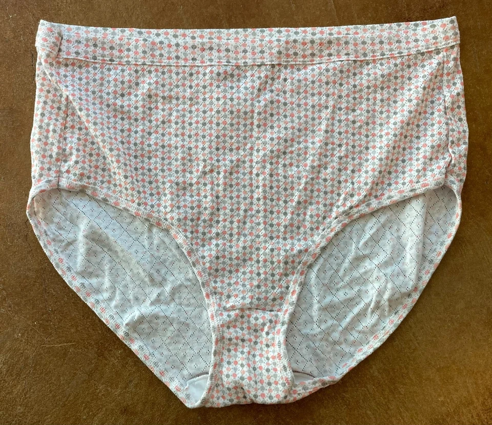 Nuevo Jockey Mujer 100% Algodón Multicolor Punto Panty, Talla 8/XL Foto 1 de 1