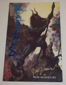 Blackened #1 Signed by Jim Pavelec Cover Artist - Blackened Productions - Picture 1 of 3