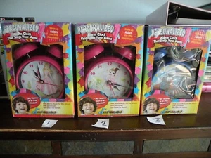 Alarm Clock only CAN SING NAME not sure PICK 1 Princess Fairy Thomas train New M - Picture 1 of 5