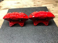 Tesla Model 3 Y BREMBO FRONT Performance Red Brake Caliper OEM 1044642-00-F