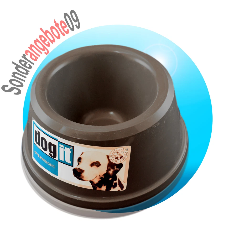 2x Hunde Katzen Fressnapf 500ml Napf als Wassernapf, Futternapf, Hundenapf grau - Bild 1 von 1