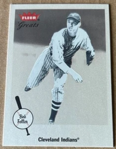 Bob Feller 2002 Fleer Greats Karte #25 NM-MT Zustand - Bild 1 von 2