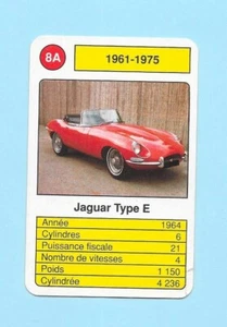 Karte Nr. 8A - 1961/1975 - Jaguar Typ E - Bild 1 von 2