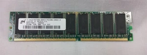 512MB DDR 266MHZ CL2 ECC RAM PC2100U-20221-Z Random Access Speicher doppelseitig - Bild 1 von 5