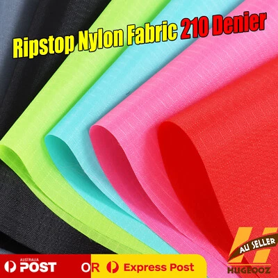 Brilliant Thin Ultra Strong PU Ripstop Nylon Airtight Fabric Anti-UV Windproof - image 1 of 4
