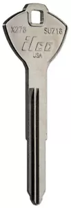 ILLCO X276 SUZ16 SUZ18 KEY BLANK FOR Suzuki Various Models Motorcycle USA MADE - Picture 1 of 6