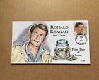 US Collins FDC Hand Painted #4494 Ronald Reagan 2011
