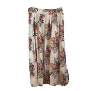 Maxi gonna boho midi lunga plissettata floreale taglia grande vintage Cottagecore romantica - Foto 1 di 10
