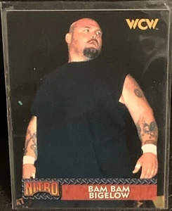 Bam Bam Bigelow 1999 Topps WCW NWO Nitro #9 WWE WWF NJPW Monday Night Wars - Picture 1 of 2