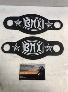 COPPIA COPRIMANI NERI BMX PLASTICHE CASSANO ART 2001 MADE IN ITALY - Foto 1 di 8