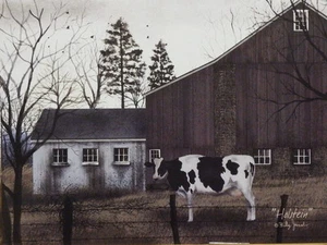 Billy Jacobs "Holstein" Art Print 16" x 12 " - Picture 1 of 1