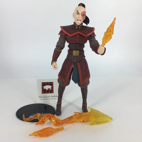 McFarlane Toys Avatar The Last Airbender Zuko w/ Fire Effects 7" Action Figure Cover