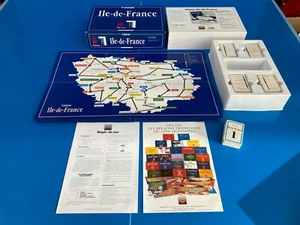 JEU DE SOCIÉTÉ VISION ILE-DE-FRANCE TOUTE LA REGION 2000 QUESTION Livré Gratuit - Photo 1/7