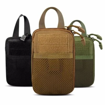 Tactical MOLLE EDC Pouch Compact Pocket Pouch Organizer Pouch Small Waist Bag US