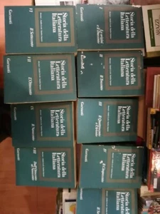 CECCHI SAPEGNO STORIA DELLA LETTERATURA ITALIANA 9 VOLUMI (BROSSURA)GARZANTI - Imagen 1 de 2