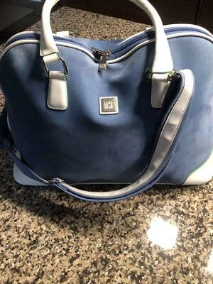  Bolso de fin de semana Diane Von Furstenburg azul claro Foto 1 de 4