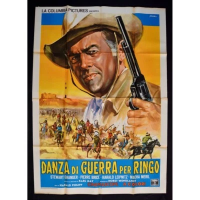 Werbeplakat Dance Von Krieg Für Ringo Winnetou und Der Ölprinz Granger Brice A18 - Bild 1 von 3