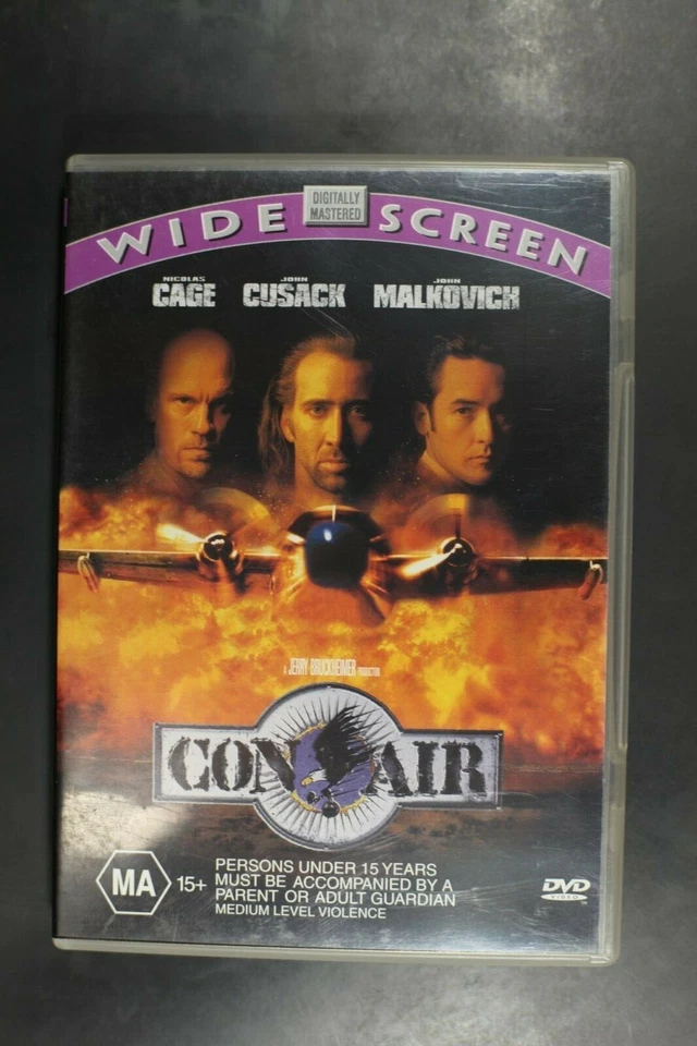Con Air - Nicholas Cage, John Cusack, John Malkovich   - Pre-Owned (R4) (D301) - image 1 of 1