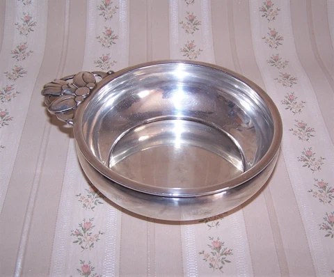 Chicago Silver Company Sterling Silver Porringer - Danish Modern Design Cover