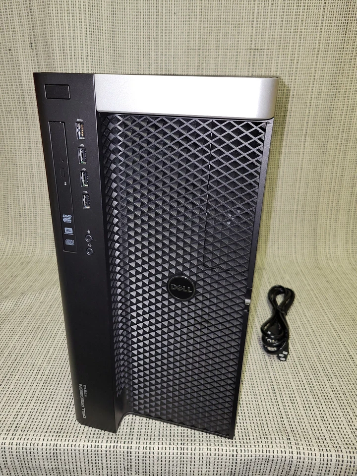Dell Precision T7610 500GB HDD 32GB Dual Xeon E5-2670 v2 2.5GHz NVS SoundBlaster - Image 1 of 2