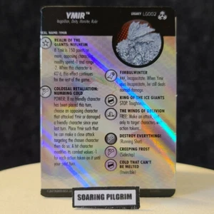 YMIR - LG002 LEGACY CARD War of the Realms Heroclix Set - Bild 1 von 1