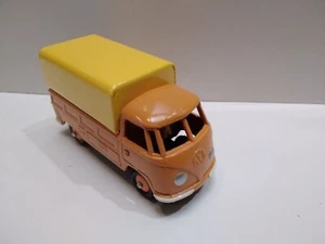 obsolete BUDGIE TOYS VOLKSWAGEN KOMBI PICK UP painted in ORANGE with canopy UK - Picture 1 of 3