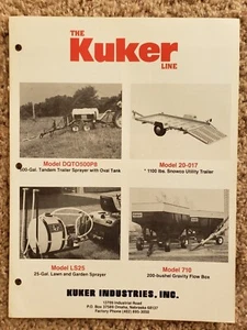 The Kuker Line Sales Brochure H - Picture 1 of 4
