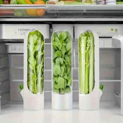 Vegetable Preservation Box, Herb Freshness Container, Suitable for Keeping Cilan - Image 1 of 2