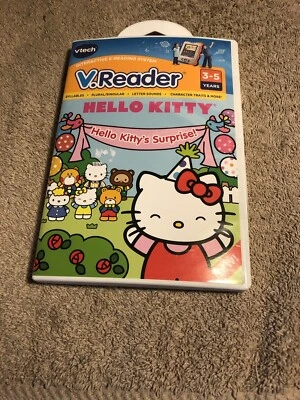 NEW Sealed!    VTECH V.READER HELLO KITTY HELLO KITTY'S SURPRISE AGE 3-5 - Image 1 of 4