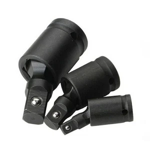 3* Universal Joint Swivel Socket Adapter Set 1/4" 3/8" 1/2" Drive Impact Joint - Picture 1 of 16