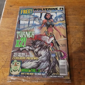 WIZARD The Magazine #139 1st App of SOULFIRE Variant Turner 2 of 3 SEALED Rare - Picture 1 of 2
