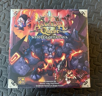 Arcadia Quest Inferno Whole Lotta Lava Expansion CMON 2016 AQ029 ¡Nuevo! Foto 1 de 2