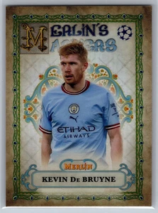 Merlin 2022 cromo UEFA Kevin De Bruyne Merlin's Masters #MM-8 Manchester City - Imagen 1 de 2