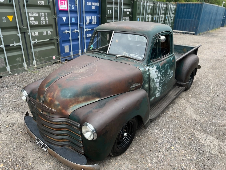 1951 Chevrolet 3100, Rat rod, SBC V8, Switchable Exhaust, Solid build,Roller cam - Image 1 of 4