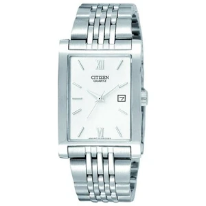 Reloj de cuarzo Citizen para hombre plateado acero inoxidable esfera blanca BH1370-51A - Imagen 1 de 4