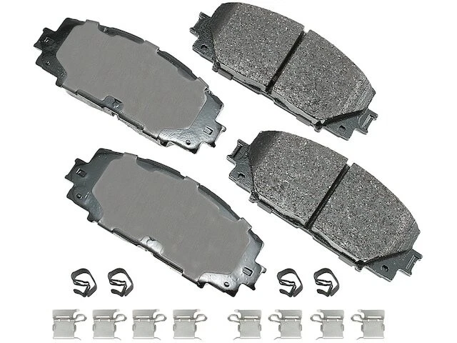 Akebono 55VZ25P Front Brake Pad Set Fits 2012-2019 Toyota Prius C 1.5L 4 Cyl - Изображение 1 из 1