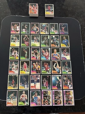Juego casi completo de baloncesto Topps 1981-82 160/198 Magic Bird Erving Mchale casi nuevo Foto 1 de 4