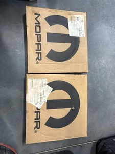 2x MOPAR DODGE CHRYSLER 52009801AA OEM 2000-01 Ram 1500 Front Brake Disc Rotors - Picture 1 of 5