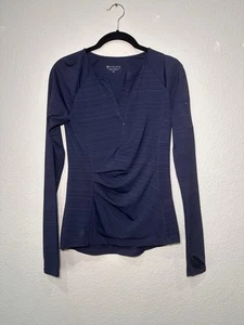 Athleta Langarmshirt Damen dunkelblau XS - Bild 1 von 7
