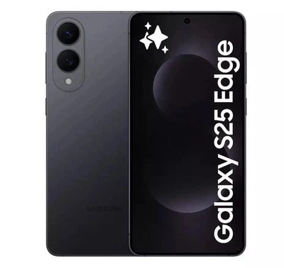 Samsung Galaxy S25 Edge - 512 GB - Titanium Jetblack (Unlocked) - Image 1 of 4