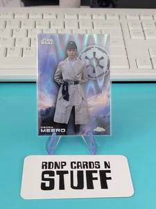 2025 Topps Chrome Star Wars #30 DEDRA MEERO RAYWave Refractor A26 - Picture 1 of 2