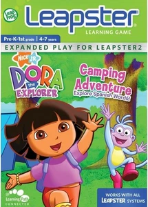 Dora the Explorer Camping Abenteuer | Leapster Lernspiel (Leapfrog) - Bild 1 von 1