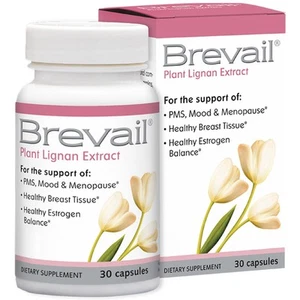 Brevail Capsule Estratto di Lignano Vegetale, Integratore Proattivo per la Salute del Seno con... - Foto 1 di 7