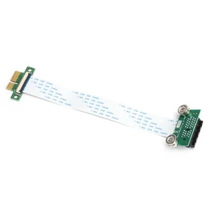 PCIE 1X Extension Cable FPC Model With Magnetic Base Small Network Adapter Ac FY - Afbeelding 1 van 23