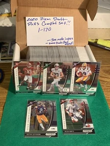 2020 Panini Prizm NFL Draft Picks Complete Set #1-170 Herbert Burrow Hurts RC's! - Bild 1 von 13