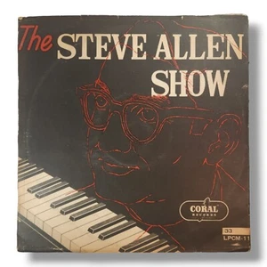 Steve Allen Show LP 1955 Coral Records LPCM-11 raro importación de Japón - Imagen 1 de 6