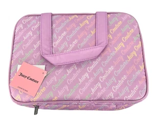 Bolsa de cosméticos Juicy Couture maquillaje de viaje y artículos de tocador bolsa de fin de semana estuche de tren - Imagen 1 de 5